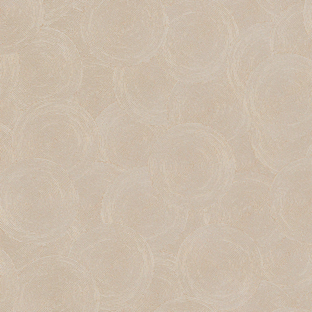 Galerie GG82133 Hygge Home Stone Circles Motif Brown Wallpaper GG82133 Brown Wallpaper