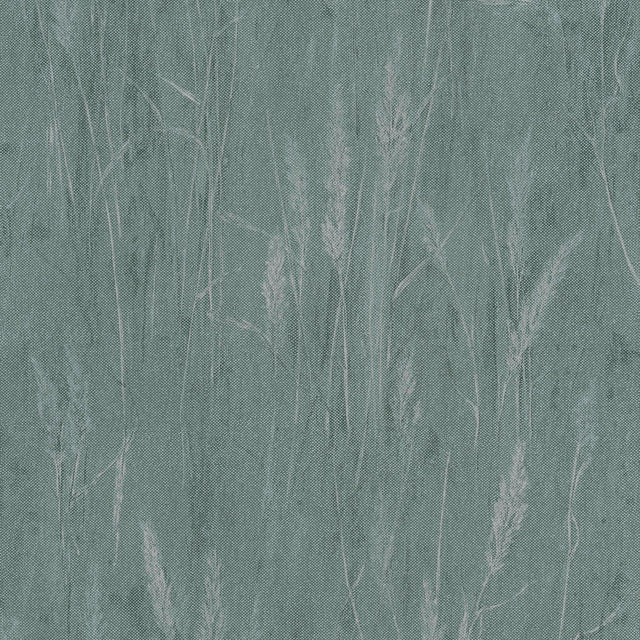 Galerie GG82136 Hygge Home Meadow Stems Motif Green Wallpaper GG82136 Green Wallpaper