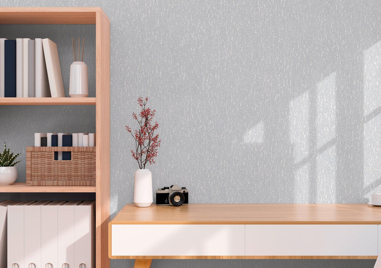 Galerie GG82144 Hygge Home Soft Plaster Motif Grey Wallpaper GG82144 Grey Wallpaper