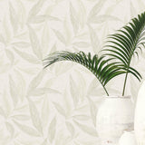 Galerie GG82146 Hygge Home Fern Weave Motif Green Wallpaper GG82146 Green Wallpaper