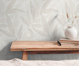 Galerie GG82147 Hygge Home Fern Weave Motif Beige Wallpaper GG82147 Beige Wallpaper