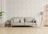 Galerie GG82147 Hygge Home Fern Weave Motif Beige Wallpaper GG82147 Beige Wallpaper
