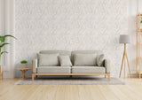 Galerie GG82148 Hygge Home Fern Weave Motif Blue Wallpaper GG82148 Blue Wallpaper