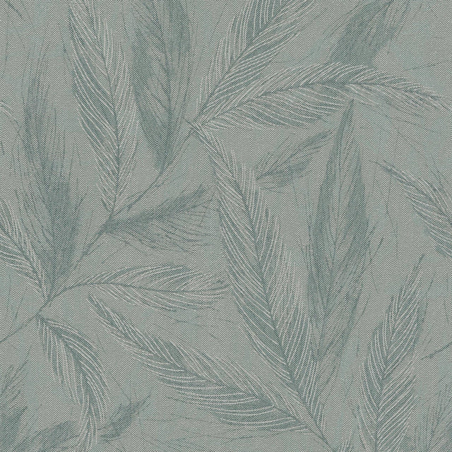 Galerie GG82150 Hygge Home Fern Weave Motif Green Wallpaper GG82150 Green Wallpaper