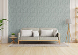 Galerie GG82150 Hygge Home Fern Weave Motif Green Wallpaper GG82150 Green Wallpaper
