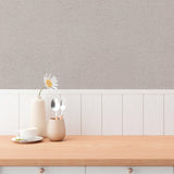 Galerie GG82158 Hygge Home Plain Texture Brown Wallpaper GG82158 Brown Wallpaper