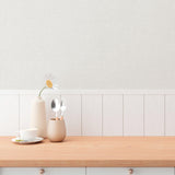 Galerie GG82161 Hygge Home Plain Texture Cream Wallpaper GG82161 Cream Wallpaper