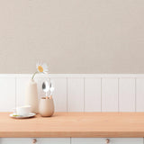 Galerie GG82163 Hygge Home Plain Texture Beige Wallpaper GG82163 Beige Wallpaper