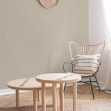 Galerie INA71004 Inia Textile Plain Beige Wallpaper INA71004 Beige Wallpaper
