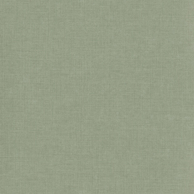 Galerie INA71014 Inia Textile Plain Green Wallpaper INA71014 Green Wallpaper