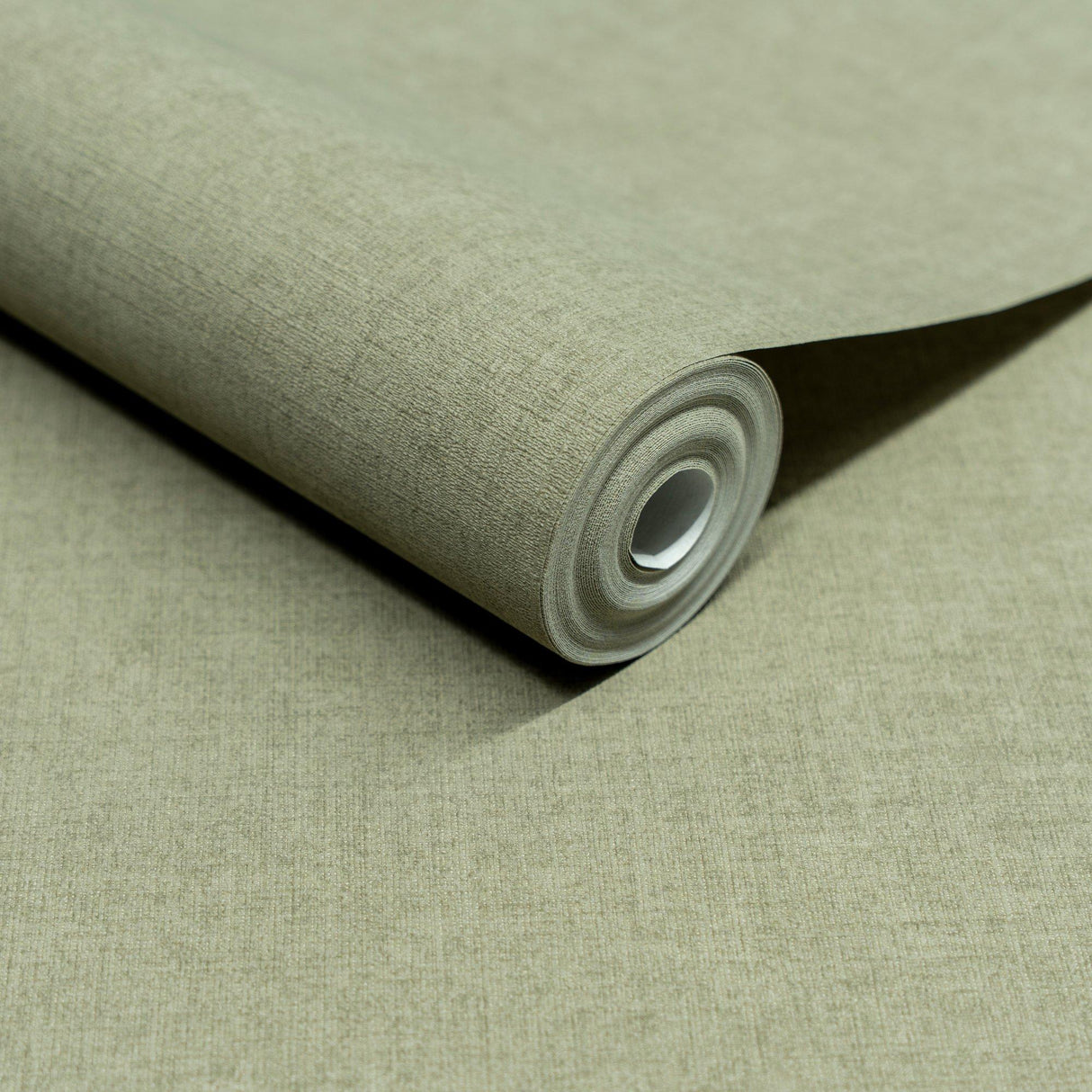 Galerie INA71014 Inia Textile Plain Green Wallpaper INA71014 Green Wallpaper