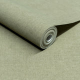 Galerie INA71014 Inia Textile Plain Green Wallpaper INA71014 Green Wallpaper