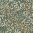Galerie INA78901 Inia Branched Leaves All-over Green Wallpaper INA78901 Green Wallpaper