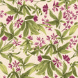 Galerie INA80402 Inia Classical Floral All-over Green Wallpaper INA80402 Green Wallpaper