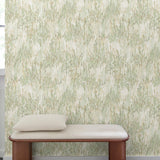 Galerie INA82803 Inia Ethnic All-over Green Wallpaper INA82803 Green Wallpaper