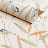 Galerie INA83501 Inia Branched Leaves All-over Beige Wallpaper INA83501 Beige Wallpaper