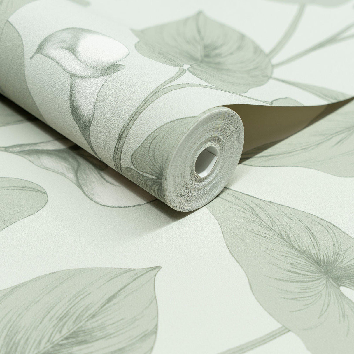 Galerie INA83601 Inia Branched Leaves All-over Green Wallpaper INA83601 Green Wallpaper