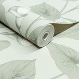 Galerie INA83601 Inia Branched Leaves All-over Green Wallpaper INA83601 Green Wallpaper