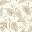 Galerie INA83602 Inia Branched Leaves All-over Beige Wallpaper INA83602 Beige Wallpaper