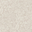Galerie KR205002 Karuna Branched Leaves All-over Beige Wallpaper KR205002 Beige Wallpaper