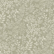 Galerie KR205003 Karuna Branched Leaves All-over Green Wallpaper KR205003 Green Wallpaper