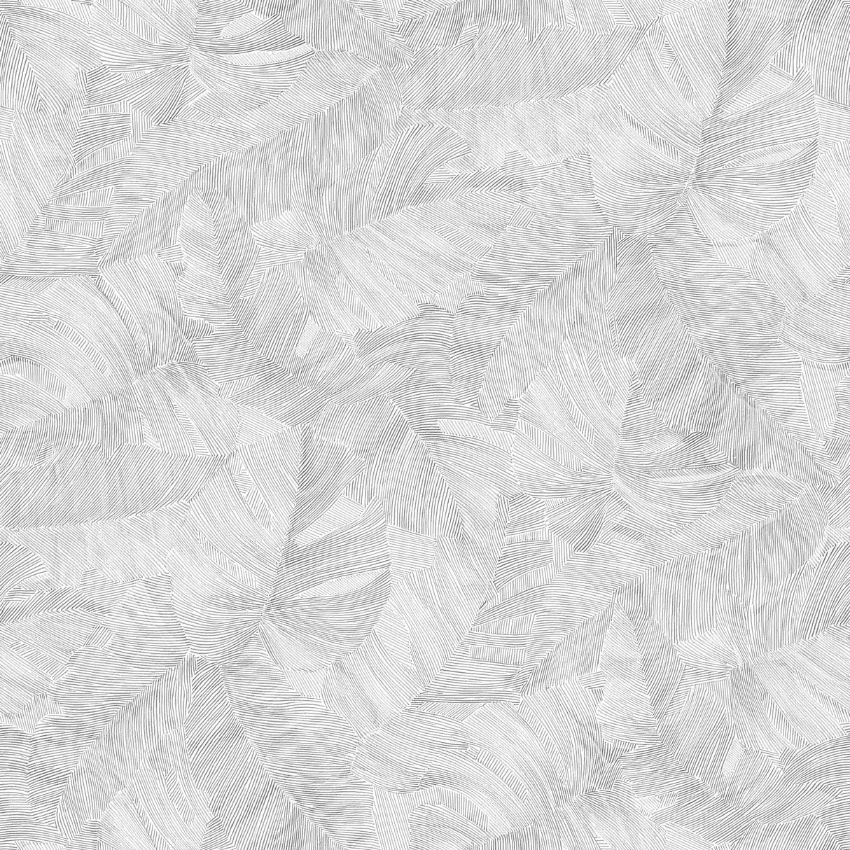 Galerie KRA67603 Karuna Branched Leaves Motive White Wallpaper KRA67603 White Wallpaper
