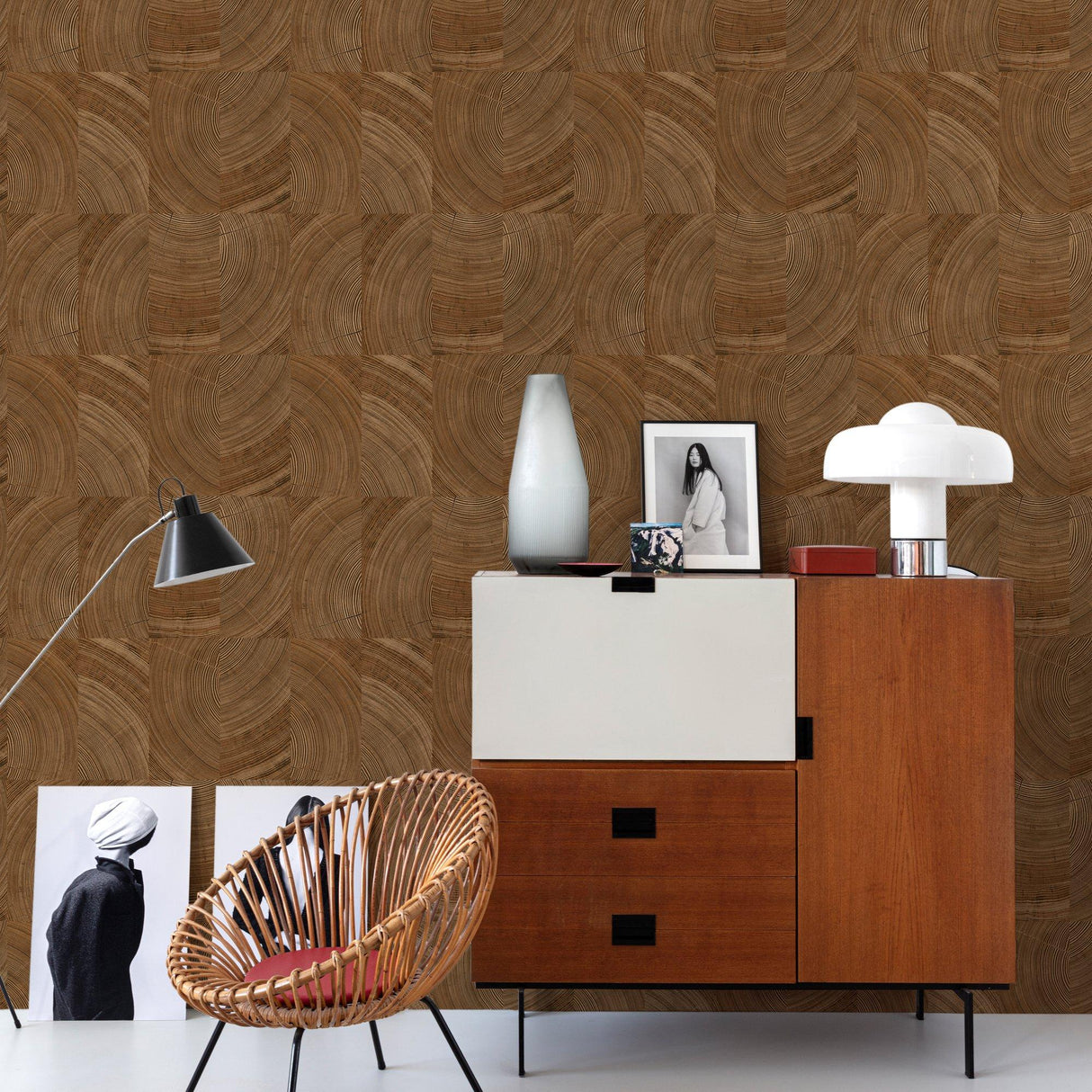Galerie KRA69101 Karuna Photographic Motive Brown Wallpaper KRA69101 Brown Wallpaper