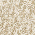 Galerie KRA71801 Karuna Branched Leaves All-over Gold Wallpaper KRA71801 Gold Wallpaper