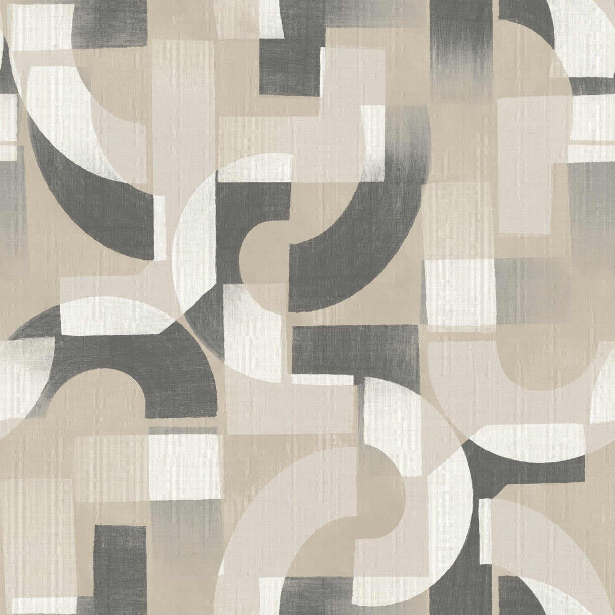 Galerie KRA76002 Karuna Geometric All-over Beige Wallpaper KRA76002 Beige Wallpaper
