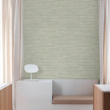 Galerie PW1006 Precious Weaves Textile Plain Grey Wallpaper PW1006 Grey Wallpaper