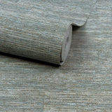 Galerie PW1006 Precious Weaves Textile Plain Grey Wallpaper PW1006 Grey Wallpaper