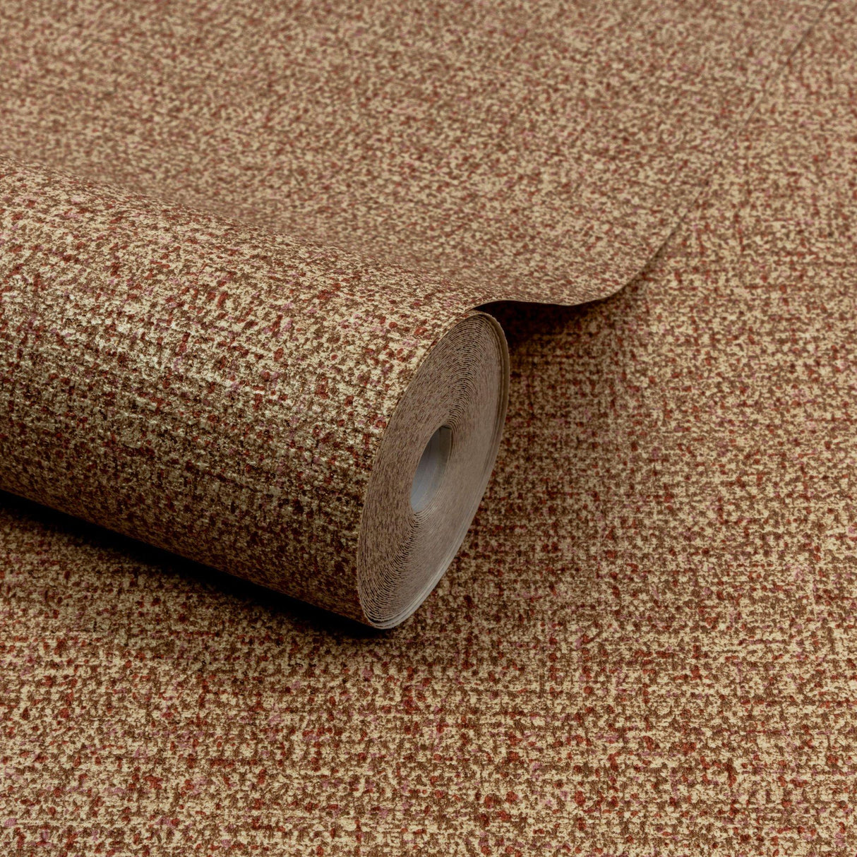 Galerie PW1112 Precious Weaves Textile Plain Orange Wallpaper PW1112 Orange Wallpaper