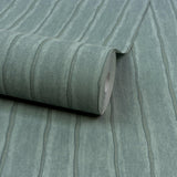 Galerie PW4006 Precious Weaves Irregular Stripes Blue Wallpaper PW4006 Blue Wallpaper