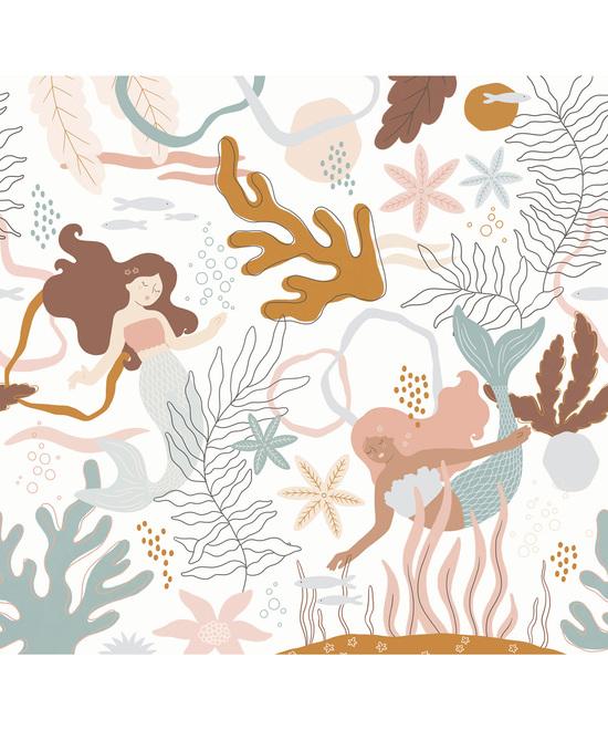 Galerie RB010-RC Day Dreamers Mermaids Multi-colored Mural RB010-RC Multi-colored Mural