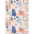 Galerie RB249 Day Dreamers Abstract Multi-colored Mural RB249 Multi-colored Mural