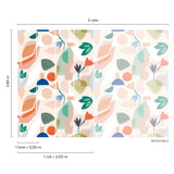 Galerie RB254 Day Dreamers Pieces Multi-colored Mural RB254 Multi-colored Mural