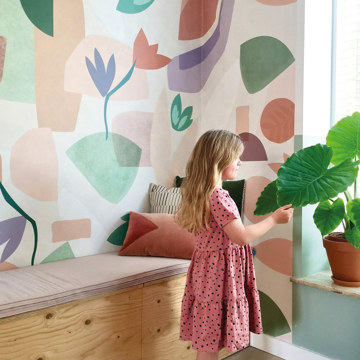 Galerie RB255 Day Dreamers Pieces Multi-colored Mural RB255 Multi-colored Mural