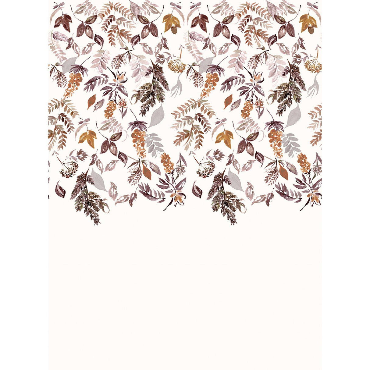 Galerie RB278 Day Dreamers Floral Brown Mural RB278 Brown Mural
