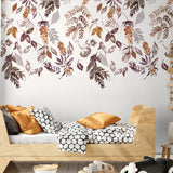 Galerie RB278 Day Dreamers Floral Brown Mural RB278 Brown Mural