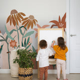 Galerie RB303 Day Dreamers Flowers Multi-colored Mural RB303 Multi-colored Mural
