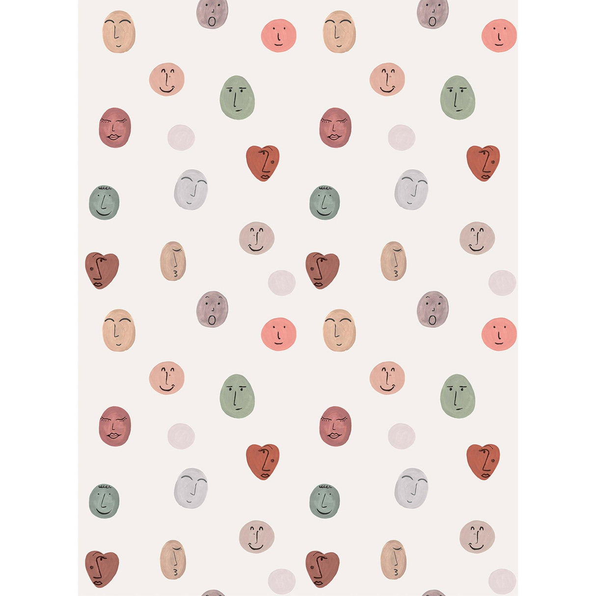 Galerie RB307 Day Dreamers Smileys Multi-colored Mural RB307 Multi-colored Mural