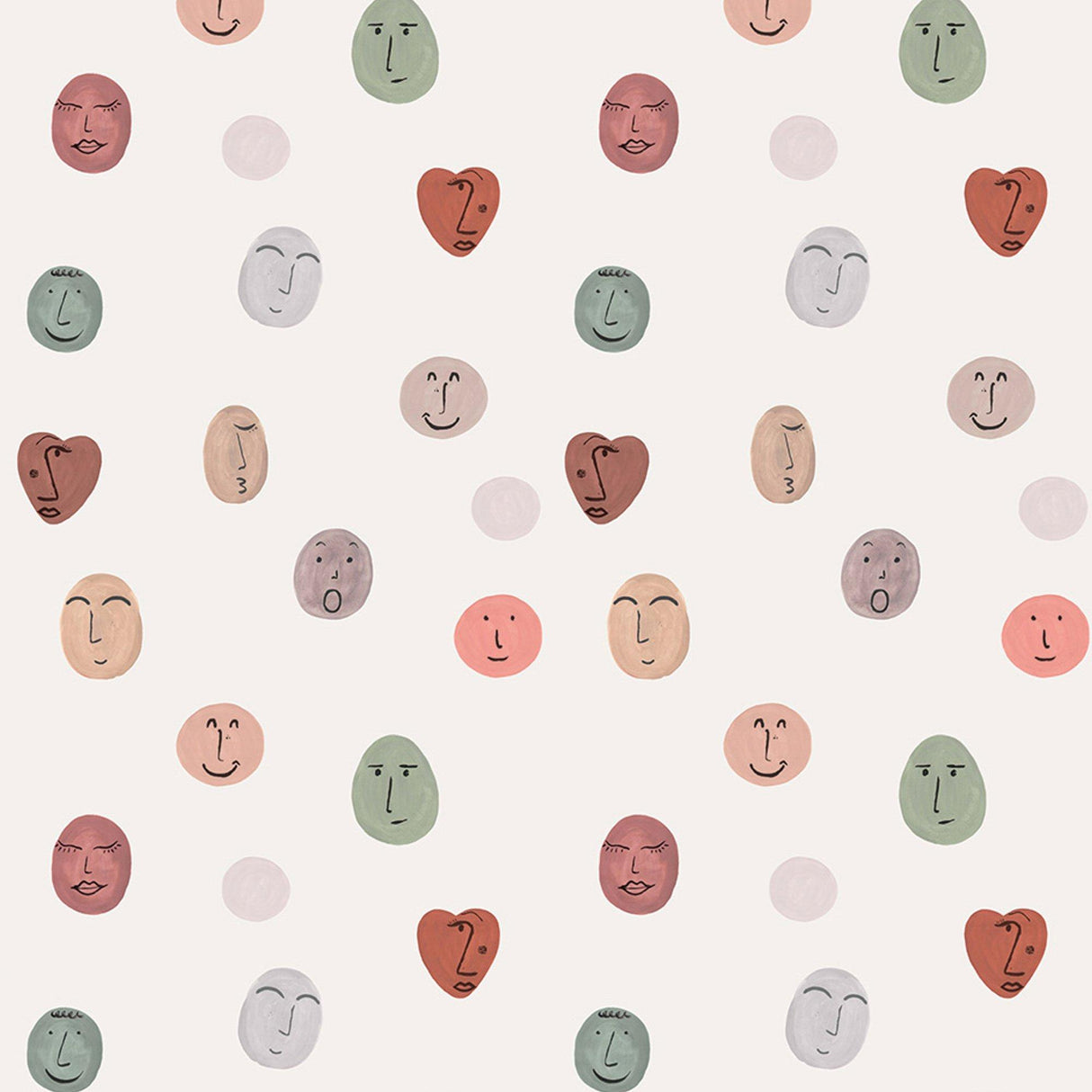 Galerie RB307 Day Dreamers Smileys Multi-colored Mural RB307 Multi-colored Mural