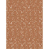 Galerie RB312 Day Dreamers Bunnies Brown Mural RB312 Brown Mural