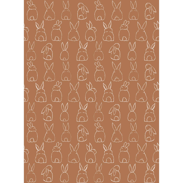 Galerie RB312 Day Dreamers Bunnies Brown Mural RB312 Brown Mural