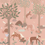 Galerie RB351 Day Dreamers Unicorn Pink Mural RB351 Pink Mural