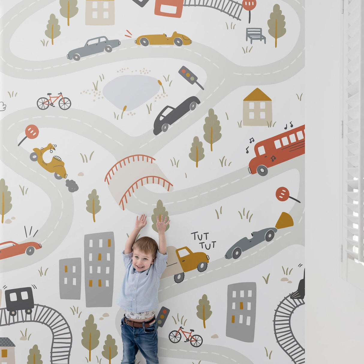 Galerie RB383 Day Dreamers Kids Multi-colored Mural RB383 Multi-colored Mural