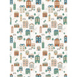 Galerie RB393 Day Dreamers Wood plain Multi-colored Mural RB393 Multi-colored Mural