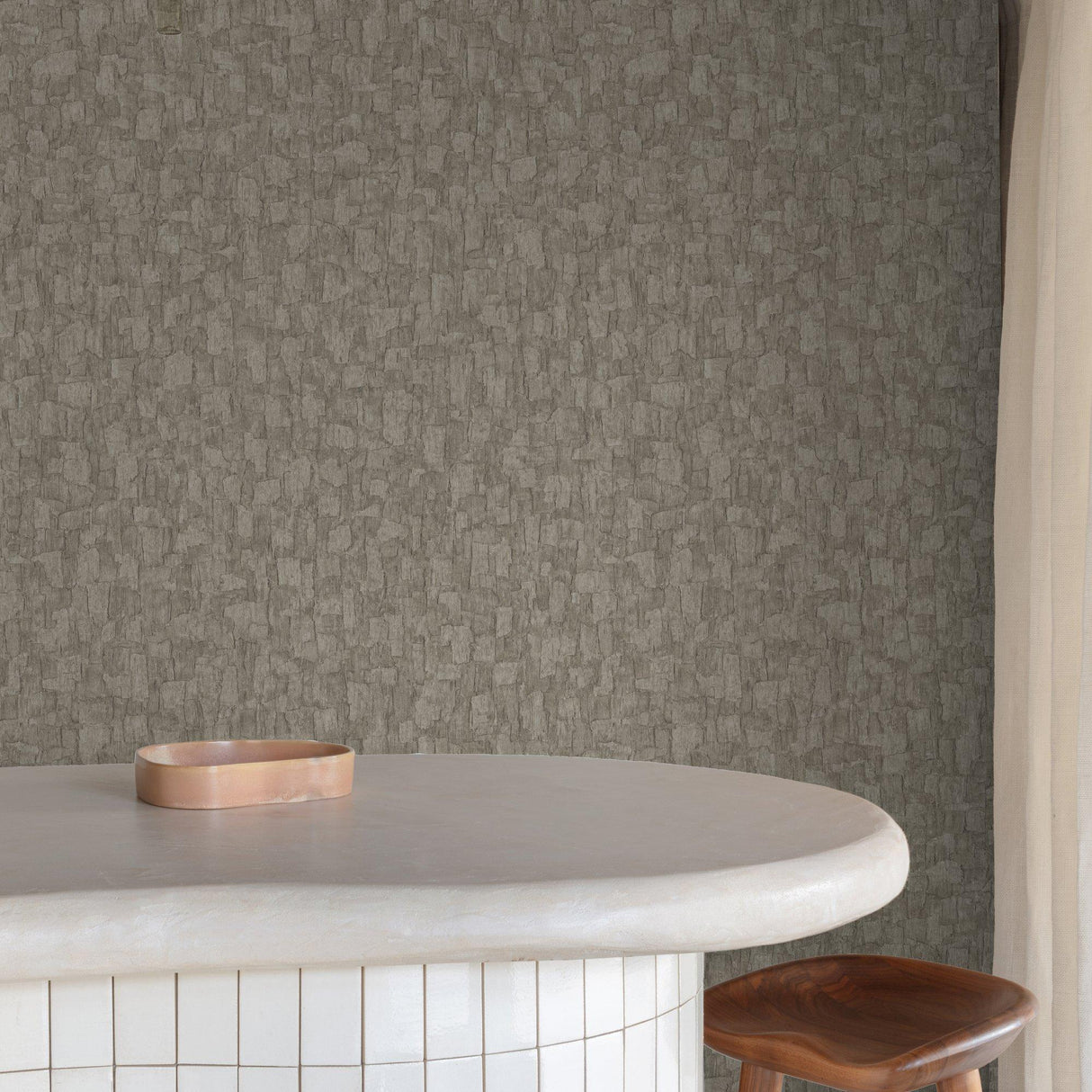 Galerie SF1014 Surfaces Wood plain Brown Wallpaper SF1014 Brown Wallpaper