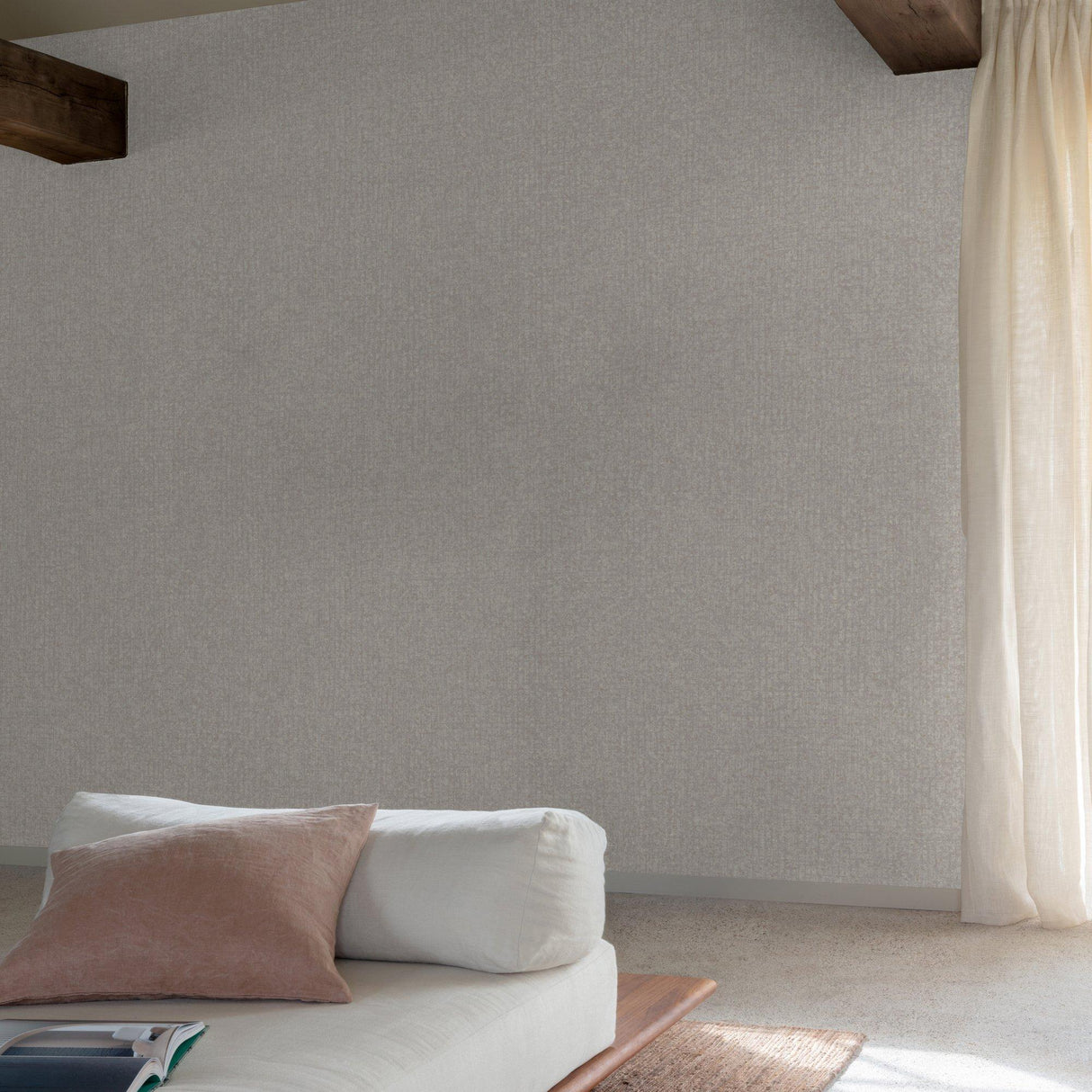 Galerie SF1104 Surfaces Stone plain Beige Wallpaper SF1104 Beige Wallpaper