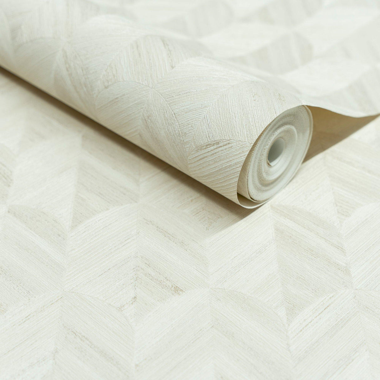 Galerie SF3201 Surfaces Geometric All-over Cream Wallpaper SF3201 Cream Wallpaper